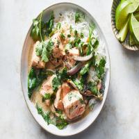 Coconut-Miso Salmon Curry image