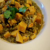 Lentils With Sweet Potatoes image