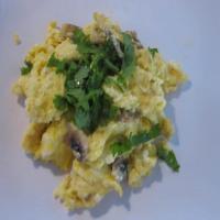 Scrambled Eggs with Feta & Mushrooms image