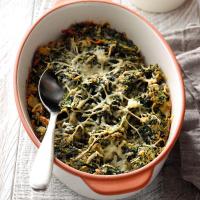 Herbed Baked Spinach image