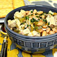 Simple Chicken and White Bean Soup image