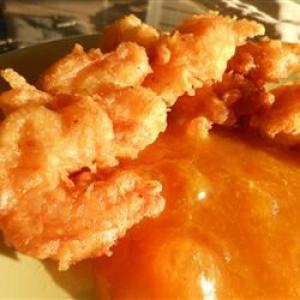 Cajun Shrimp with Tangy Peach Sauce_image