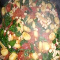 Skillet Gnocchi With Chard and White Beans image