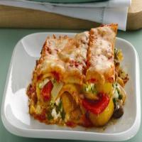 Roasted Vegetable Lasagna with Goat Cheese_image