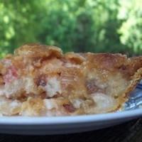 Rhubarb Sour Cream Pie Recipe - (4.7/5)_image
