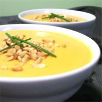 Creamy Sweet Potato With Ginger Soup image