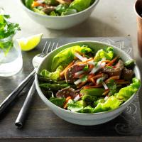 Sesame Beef & Asparagus Salad image