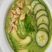 Cucumber-Avocado Gazpacho image
