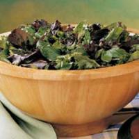 Greens with Herb Dressing_image
