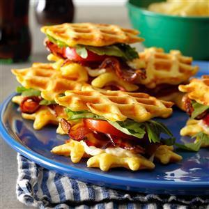 BLT Waffle Sliders Recipe_image