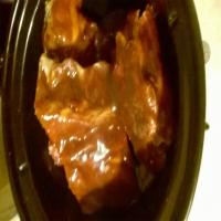 Easy Slow Cooker Bar-B-Qued Ribs image