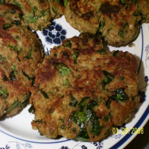 Spinach Bean Burgers_image