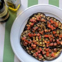 Grilled Eggplant with Balsamic Vinegar Relish image