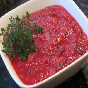 Turkey Tenderloin With Cranberry Shallot Sauce_image