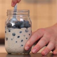 Blueberry Muffin Overnight Oats Recipe by Tasty_image
