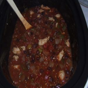 Cheryl's Crock Pot Chicken Chili With Black Beans-Ww Points=5_image