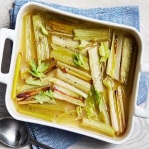 Braised Celery and Leeks with Vanilla_image