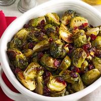Roasted Brussels Sprouts with Cranberries image