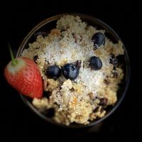 Millet Breakfast Porridge with Fruit image