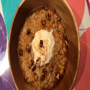 Chocolate Carrot Cake Oatmeal Recipe by Tasty_image