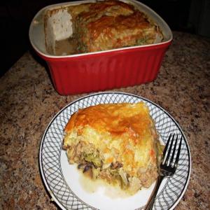 Shepherds Pie With Puff Pastry Crust_image