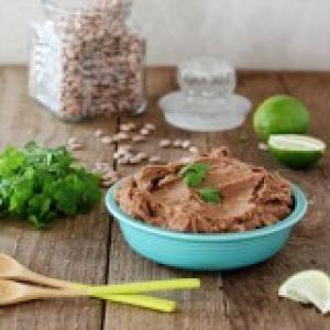 Easy Vegetarian Crock Pot Refried Beans (without Lard!)_image