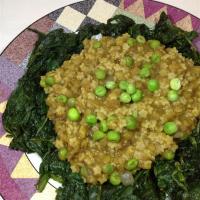 Curried Quinoa with Red Lentils and Kale_image