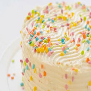 Easy Vanilla Birthday Cake Recipe image