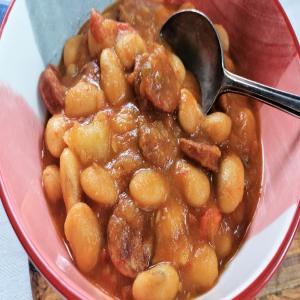 Beans With Chorizo Recipe by Tasty image