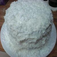 Sour Cream Coconut Cake_image