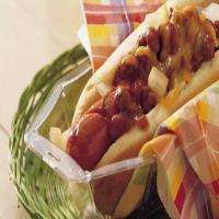 Grilled Foot-Long Coney Dogs image