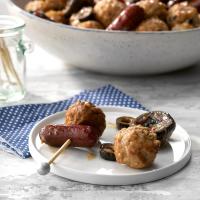 Italian Meatballs and Sausages image