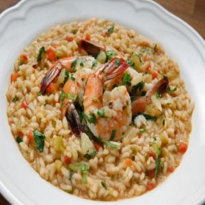 Shrimp-and-Grits-Inspired Risotto image