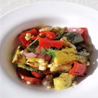 Grilled Vegetable Salad with Fresh Herb Vinaigrette_image