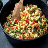 Scrambled Peppers and Eggs image
