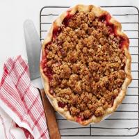 Strawberry Crumble Pie image
