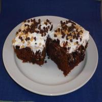 Caramel Fudge Chocolate Cake image
