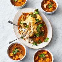 Thai red chicken soup_image