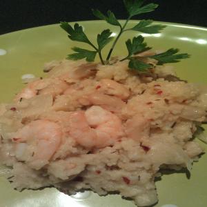 Lemony Shrimp With White Beans and Couscous_image