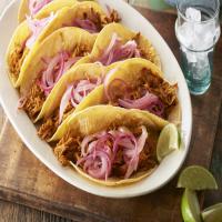 Quick Pork Shoulder with Pickled Onions_image