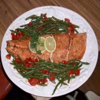Broiled salmon with Citrus marinade_image