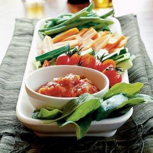 Hot & sour chilli jam with vegetables_image