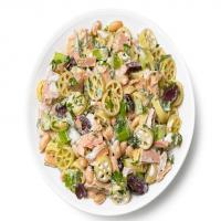 Pasta Salad With Tuna, Celery, White Beans and Olives_image