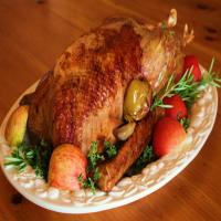 Roast Goose With Apples_image