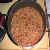 Rachael Ray's Hungarian Sausage and Lentil Stoup image