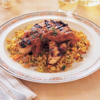 Spiced Brown Rice Pilaf image