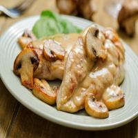 Chicken with Mushrooms and White Wine_image