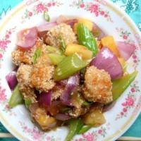 Paleo Sweet and Sour Chicken (or Shrimp or Fish)_image