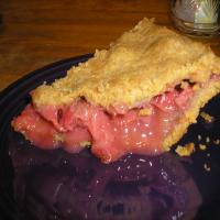 Fresh Strawberry Rhubarb Pie_image