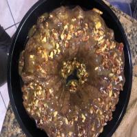 Caramel Pecan Pound Cake image